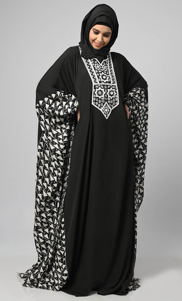 Kaftan Style Long Abaya