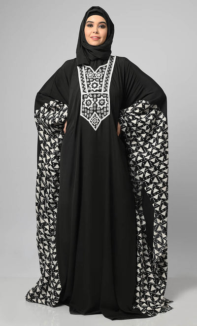 Kaftan Style Long Abaya