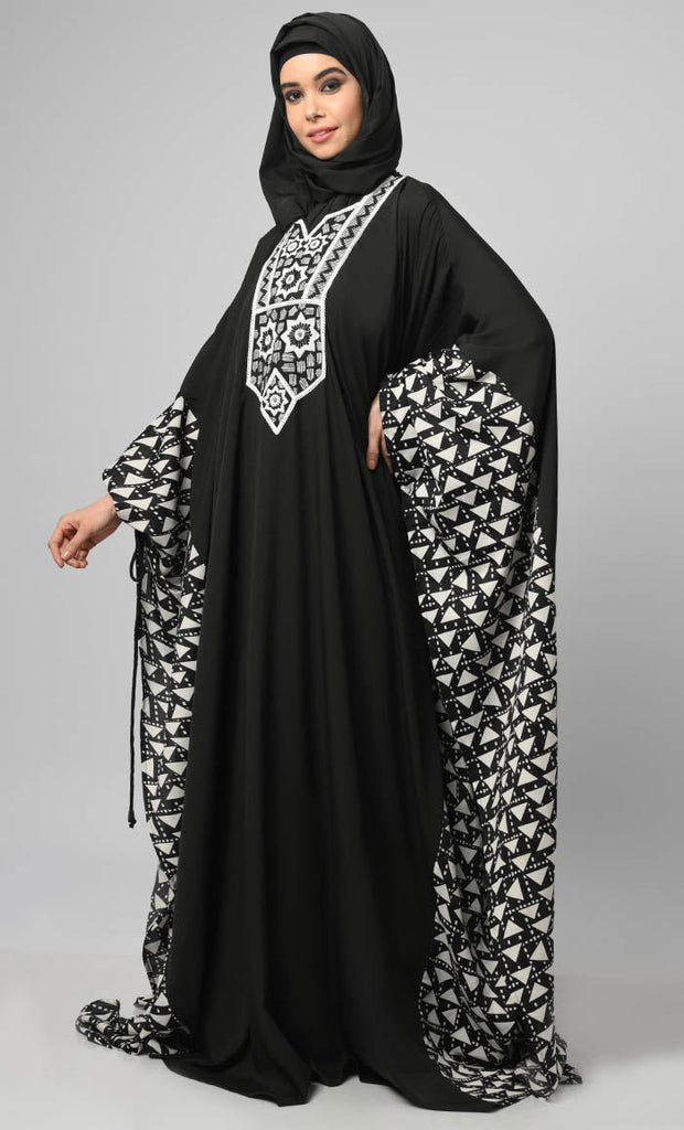 Kaftan Style Long Abaya