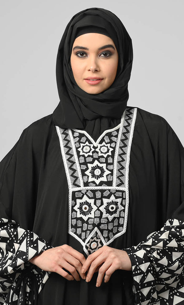 Kaftan Style Long Abaya
