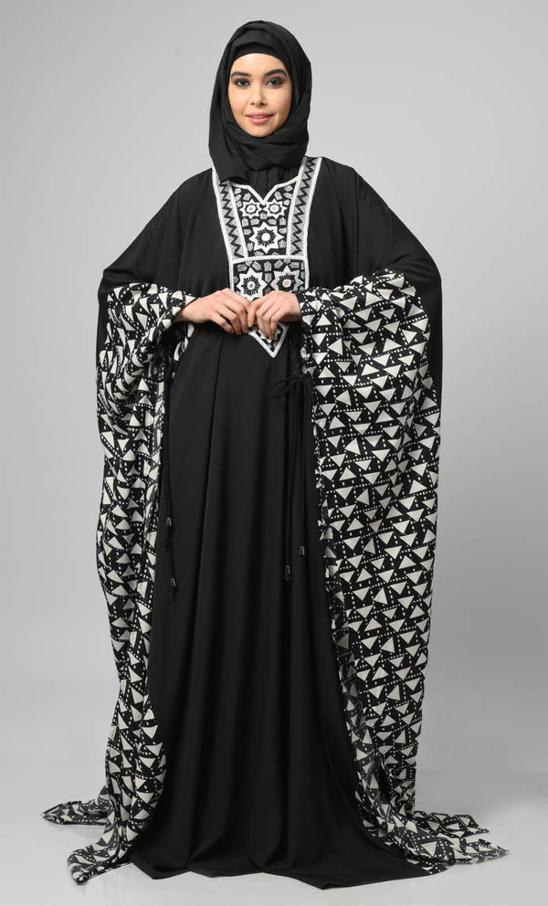Kaftan Style Long Abaya