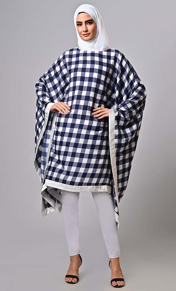 Embrace The Breezy Glamour Of Our Modest Kaftan-Inspired Tunic - EastEssence.com