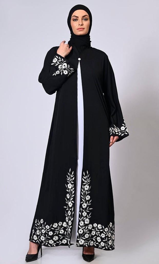 Graceful Black Abaya