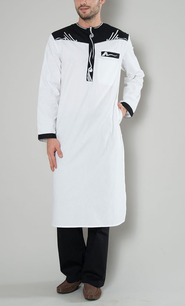 Embroidered Men's Kurti - EastEssence.com