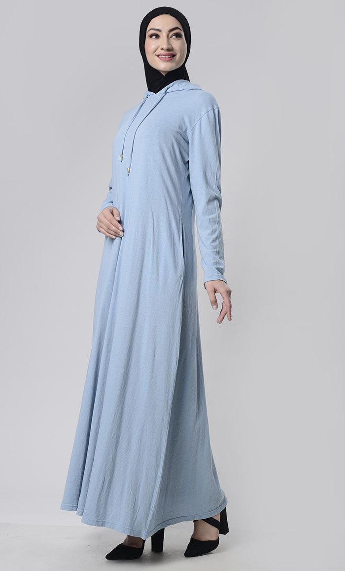 Casual Wear Abaya With Pockets