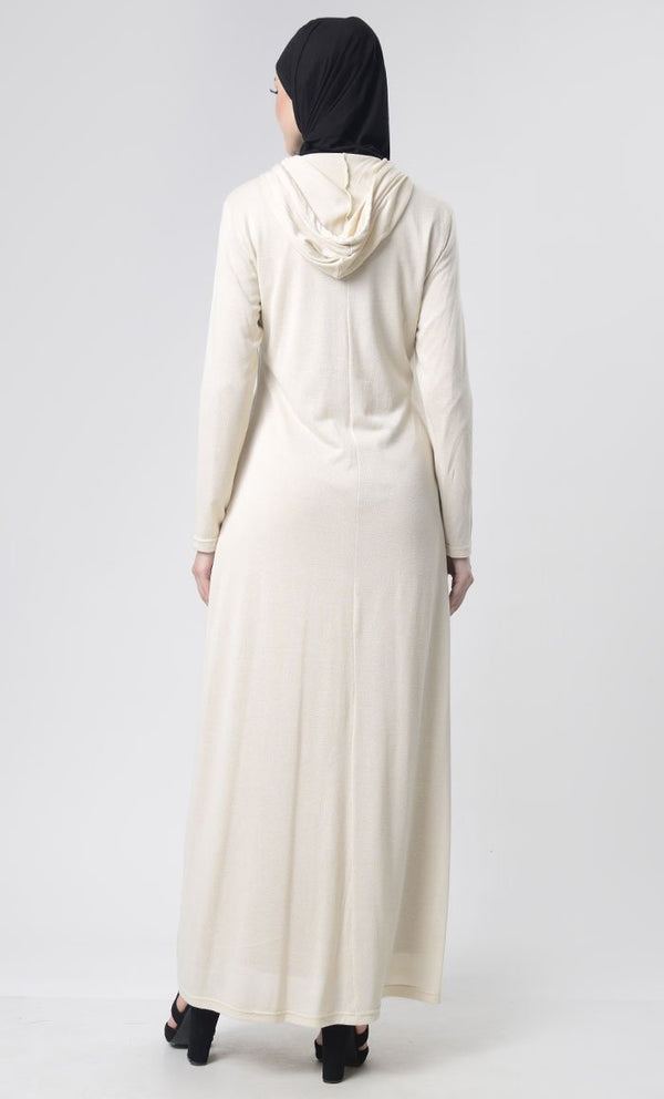 Everyday Casual Wear Abaya With Pockets - EastEssence.com