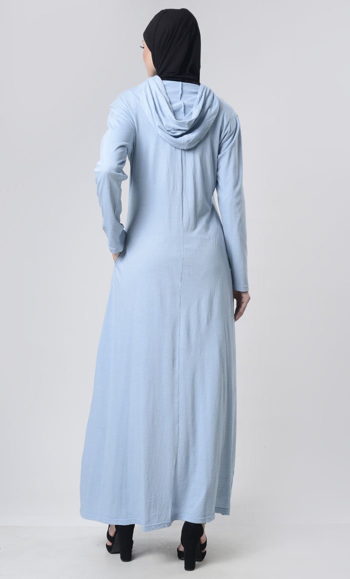 Everyday Casual Wear Abaya With Pockets - EastEssence.com