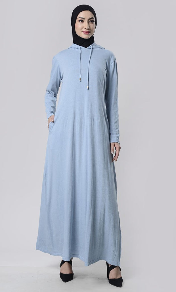 Casual Wear Abaya With Pockets