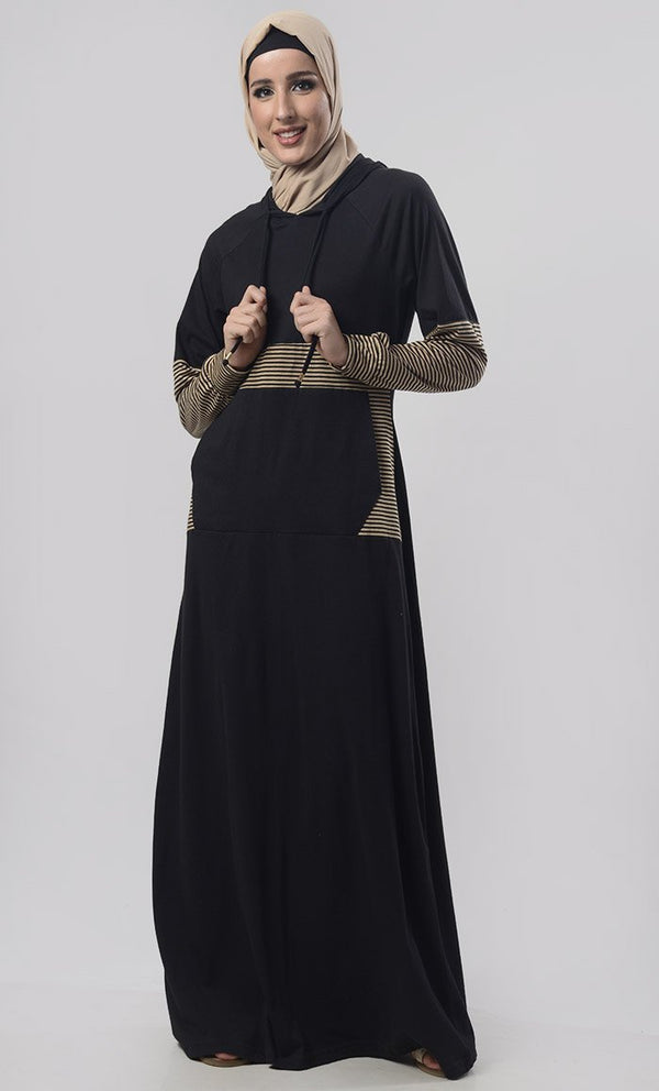Everyday Jersey Sportswear Abaya Dress - EastEssence.com