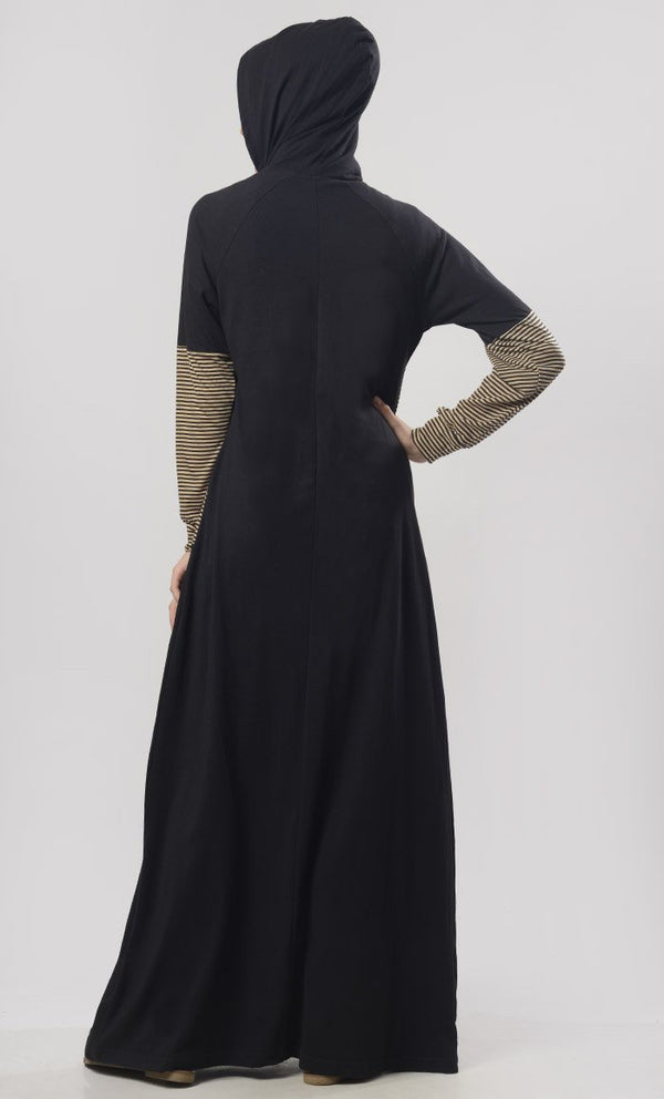 Everyday Jersey Sportswear Abaya Dress - EastEssence.com