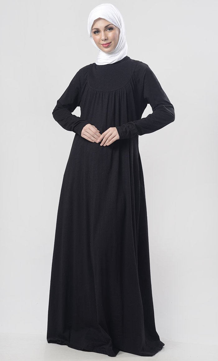 Everyday Jersey Sportswear Abaya Dress