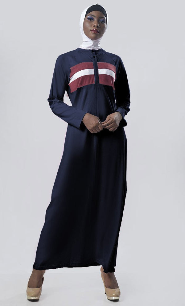 Everyday Jersey Sportswear Abaya Dress - EastEssence.com