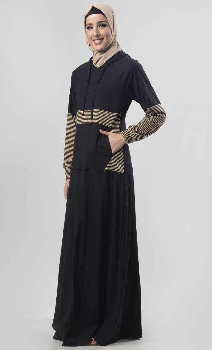 Everyday Jersey Sportswear Abaya Dress - EastEssence.com