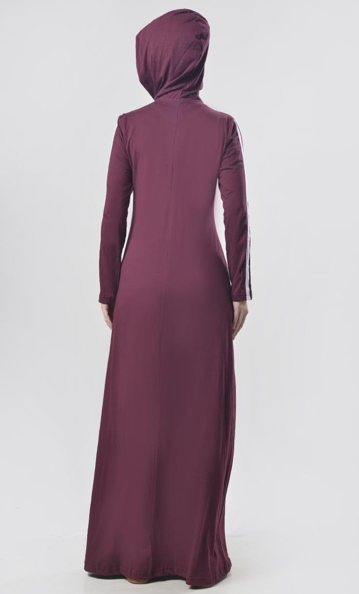 Everyday Jersey Sportswear Abaya Dress - EastEssence.com