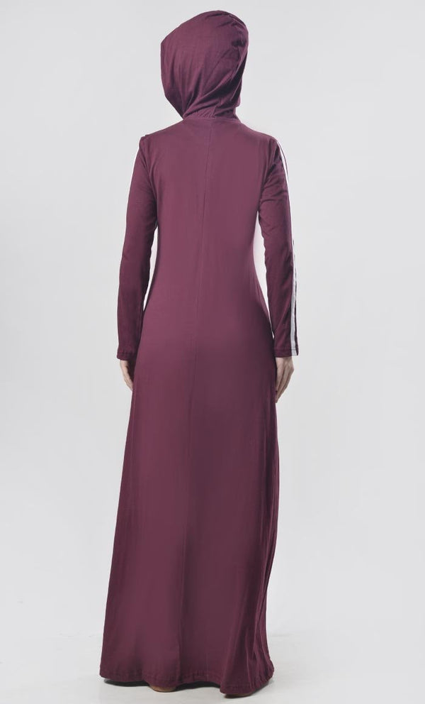 Everyday Jersey Sportswear Abaya Dress - EastEssence.com