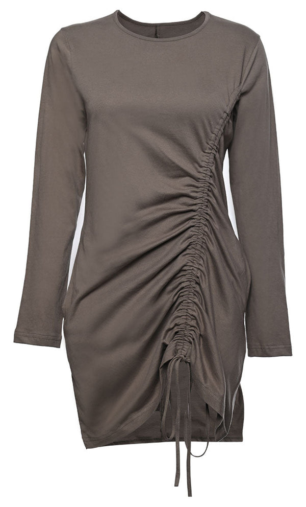 Everyday Wear Basic Ruched Detailing Tunic - EastEssence.com