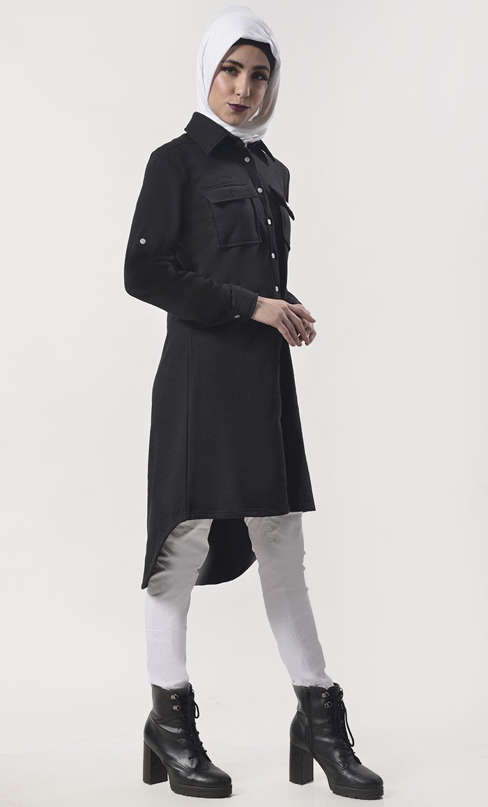 Everyday Wear Basic Tunic With Pant Set - EastEssence.com