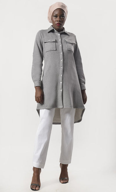 Everyday Wear Basic Tunic With Pant Set - EastEssence.com