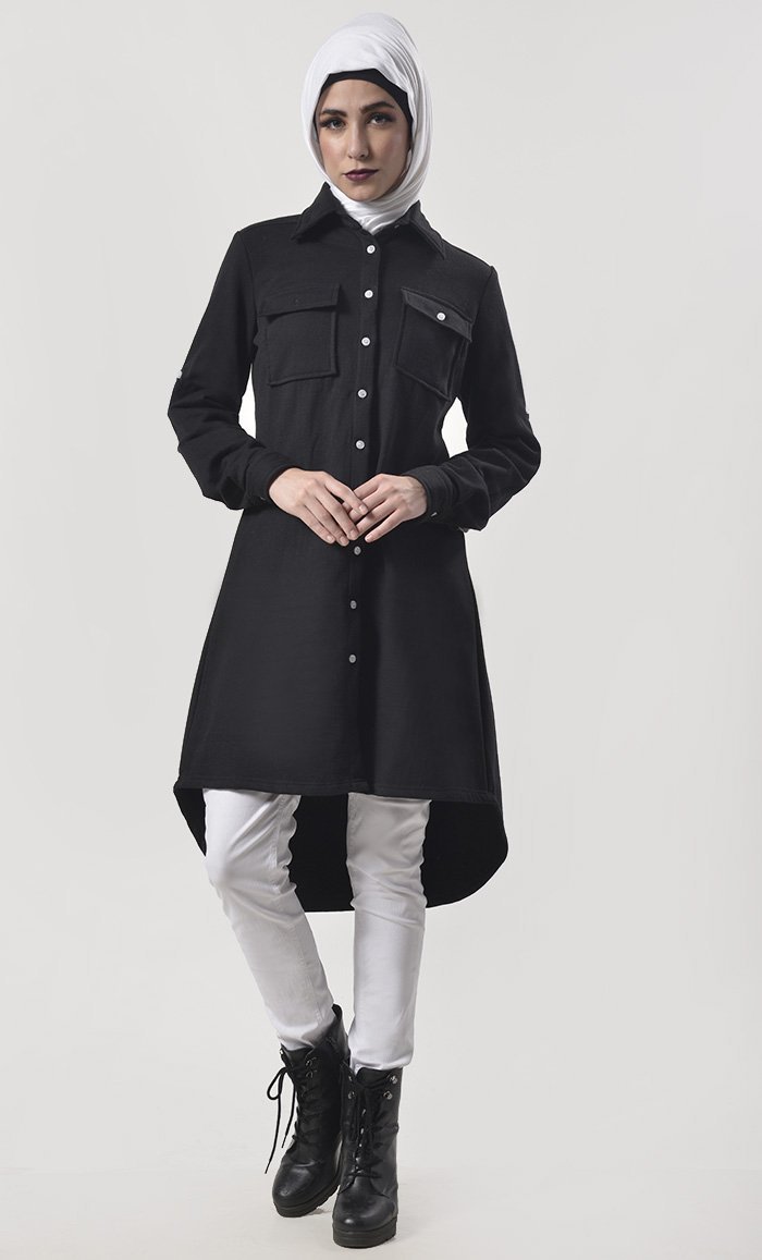 Everyday Wear Basic Tunic With Pant Set - EastEssence.com