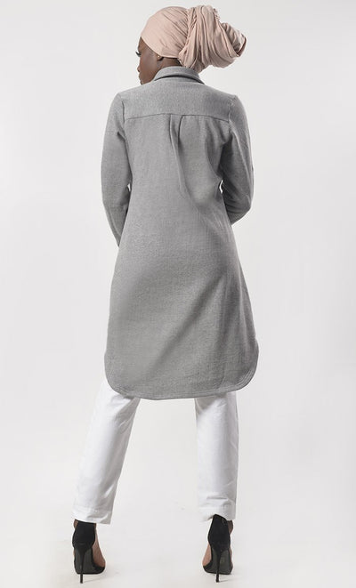 Everyday Wear Basic Tunic With Pant Set - EastEssence.com