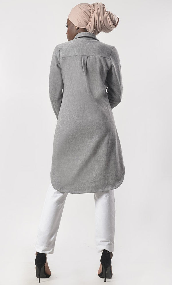 Everyday Wear Basic Tunic With Pant Set - EastEssence.com