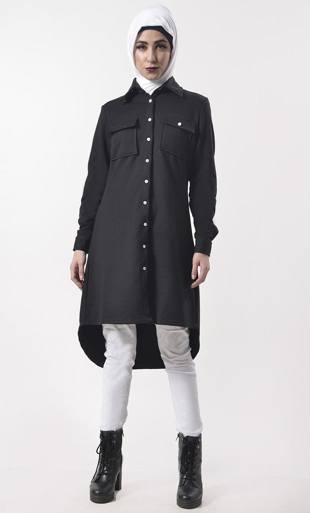 Everyday Wear Basic Tunic With Pant Set - EastEssence.com