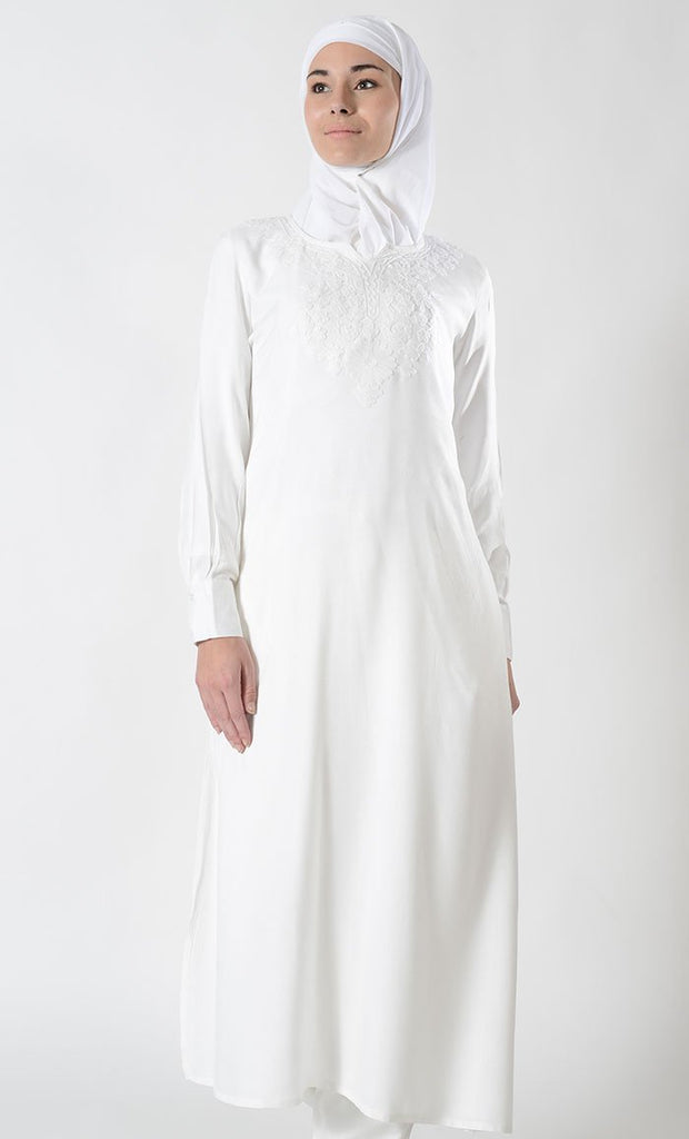 Extra Long Hajj Umrah Tunic - EastEssence.com