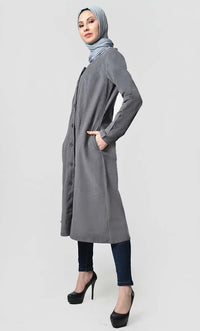 Fall buttondown corduroy tunic - EastEssence.com