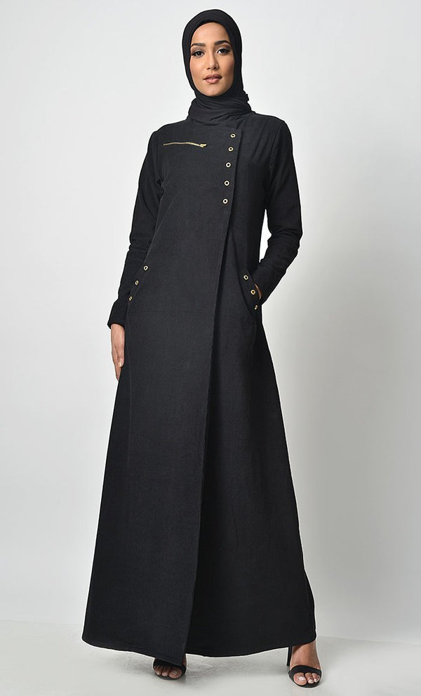 Fall Called Your Name Abaya - EastEssence.com