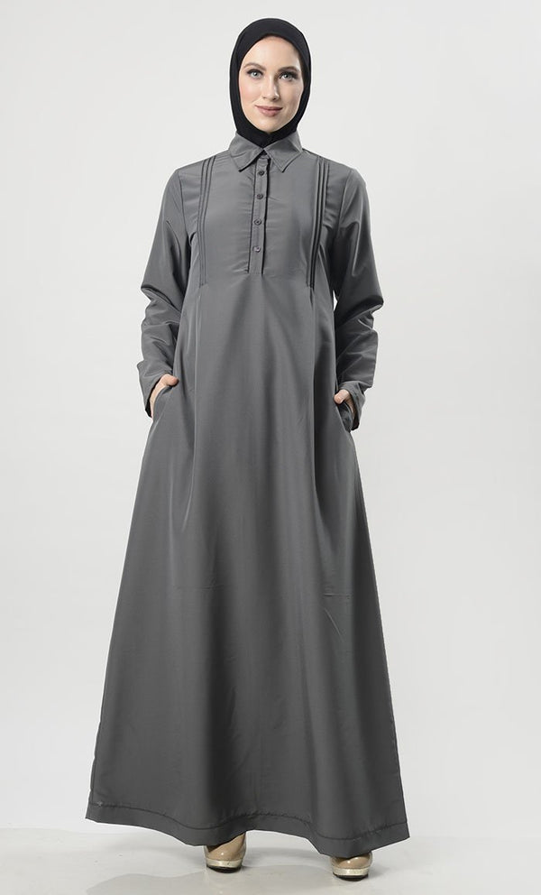 Formal And Minimal Abaya - EastEssence.com