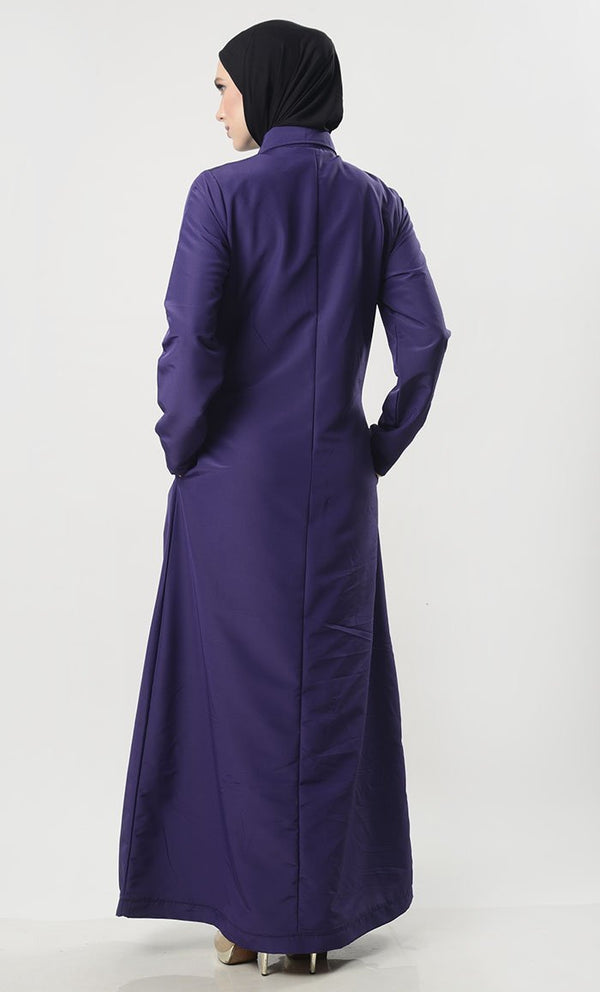 Formal And Minimal Abaya - EastEssence.com