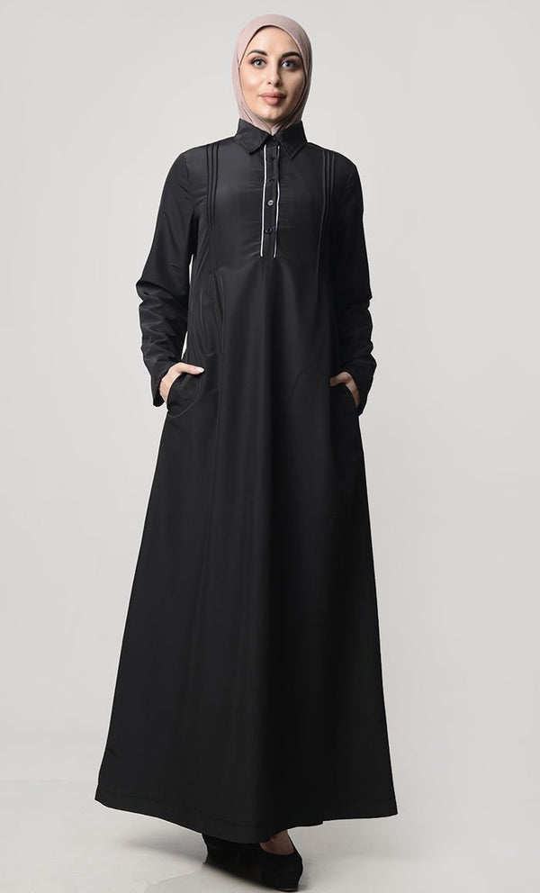 Formal And Minimal Abaya - EastEssence.com