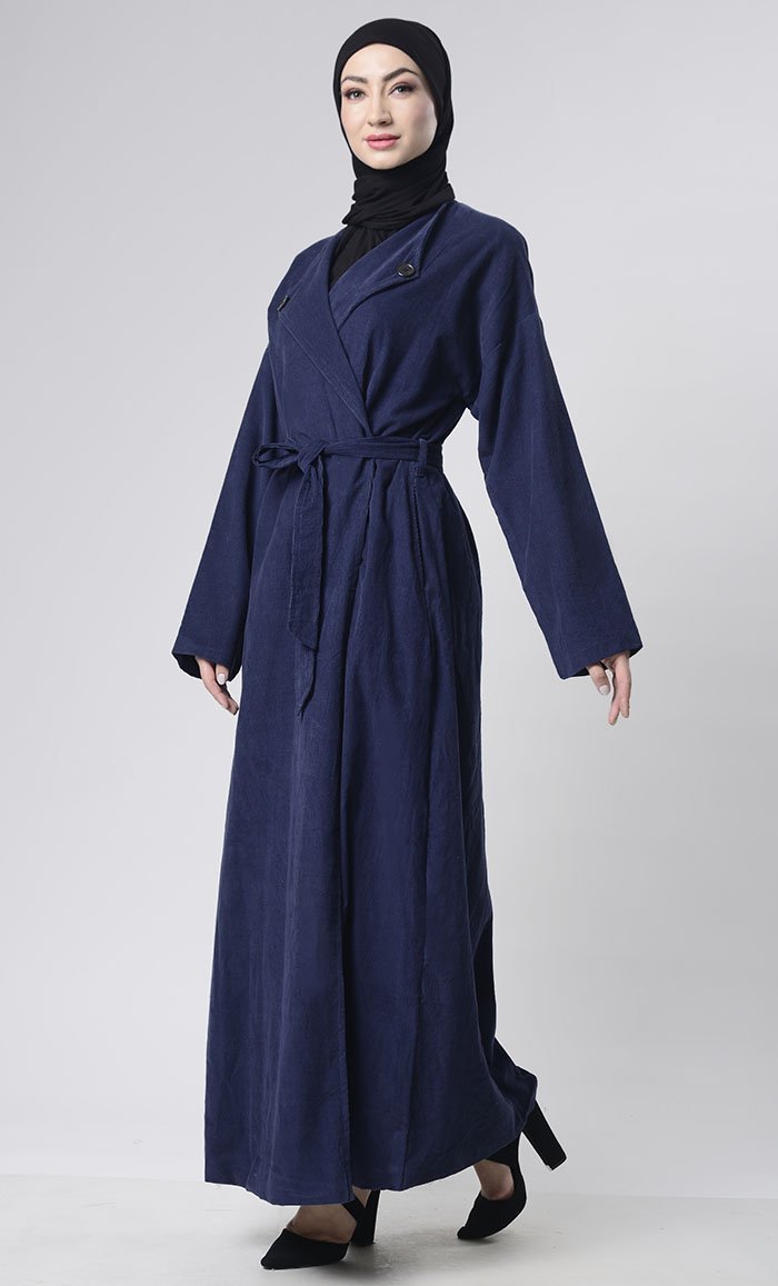 Front Button Down Corduroy Layer Jacket - EastEssence.com