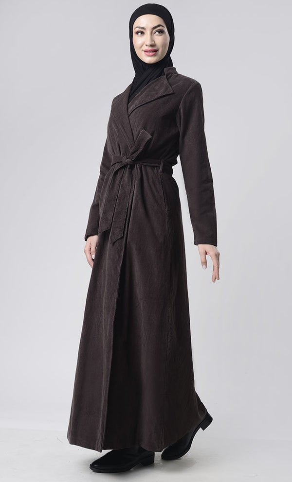 Front Button Down Corduroy Layer Jacket - EastEssence.com