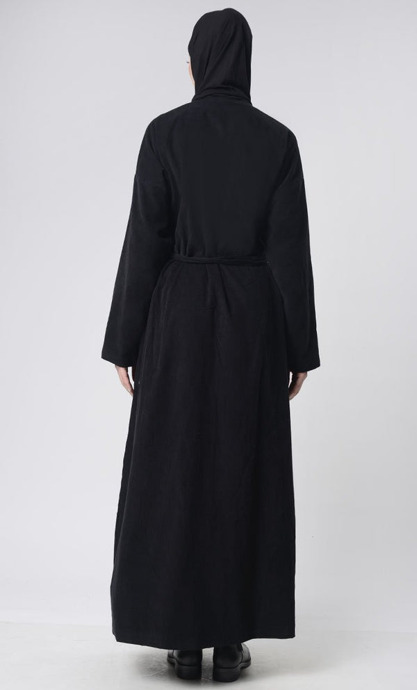 Front Button Down Corduroy Layer Jacket - EastEssence.com