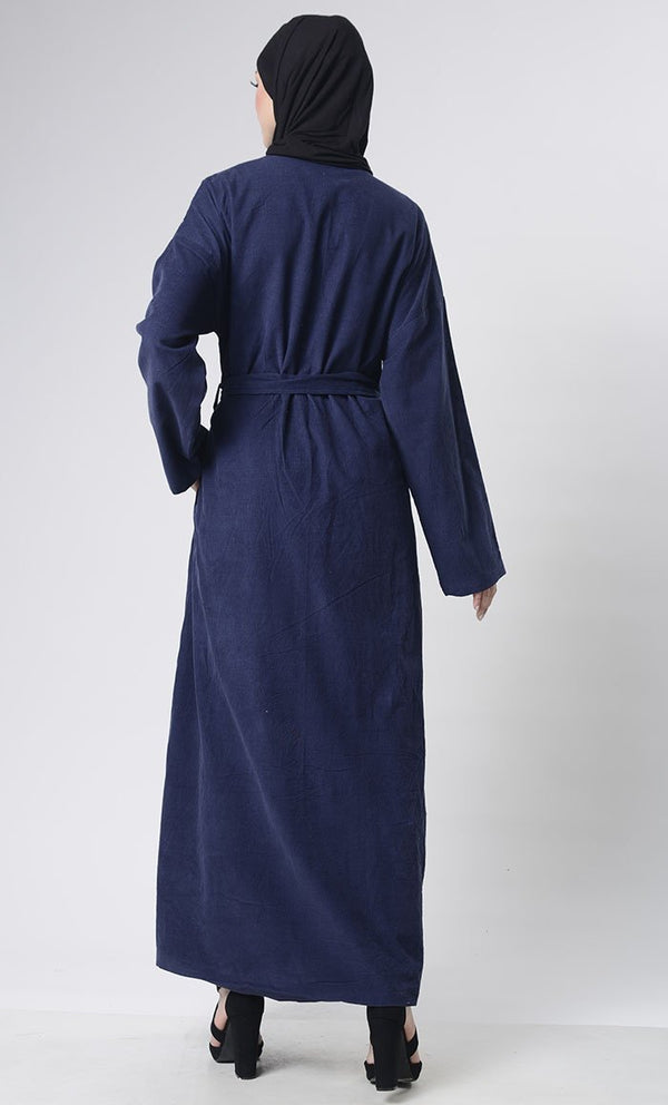 Front Button Down Corduroy Layer Jacket - EastEssence.com