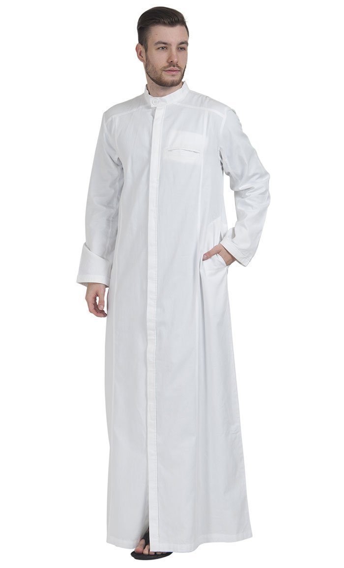 Front Open Dishdasha - EastEssence.com