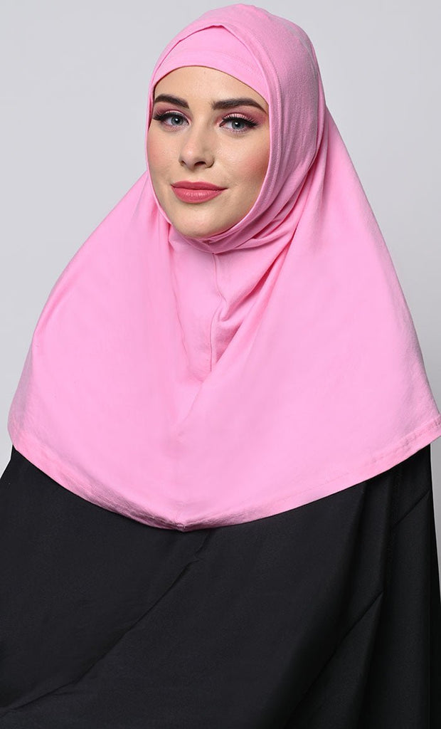 Full Cover Up Pink Almirah+Hijab Set - EastEssence.com