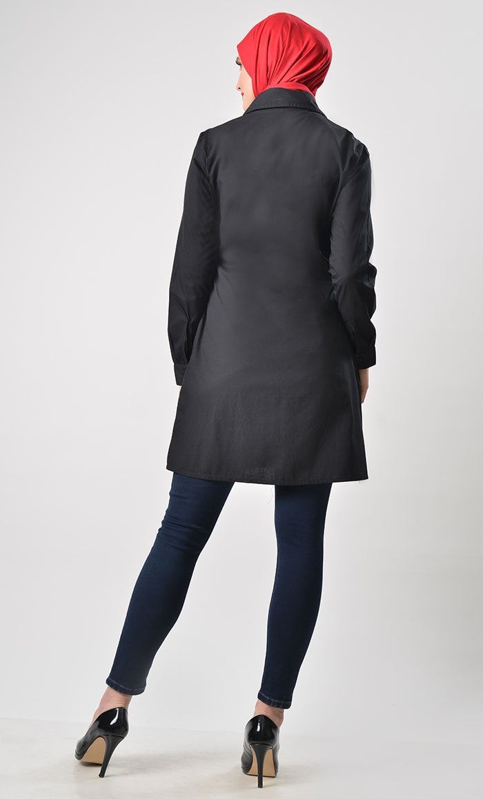 Full Detail Embroidered tunic - EastEssence.com