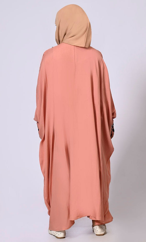 Girls Burlwood Kaftan Abaya