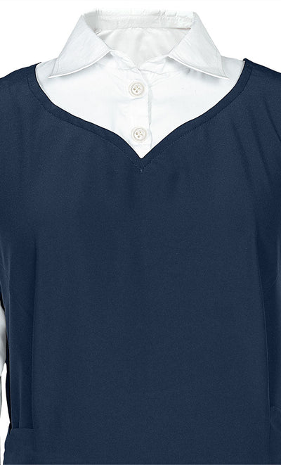 Girl's Islamic Navy Uniform