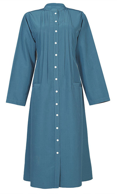 Girl's Islamic Regretta Button Down Uniform With Pockets - EastEssence.com