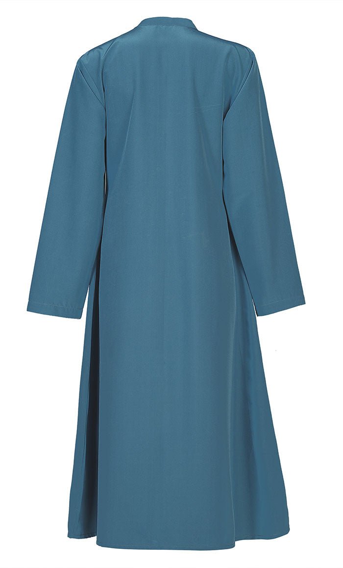 Girl's Islamic Regretta Button Down Uniform With Pockets - EastEssence.com