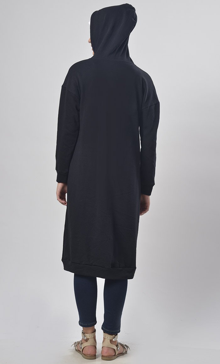 Hooded Fleece Comfort Tunic - EastEssence.com