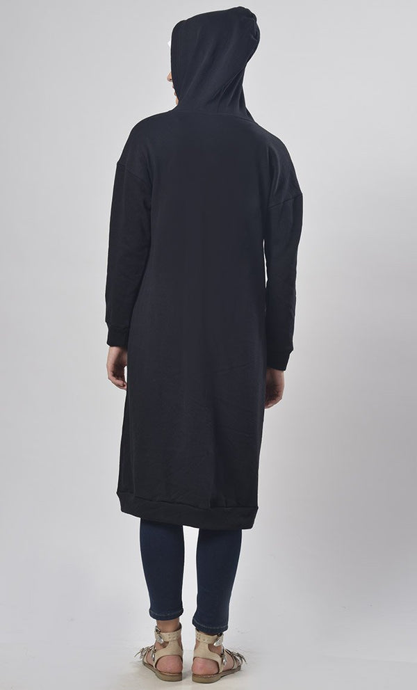 Hooded Fleece Comfort Tunic - EastEssence.com