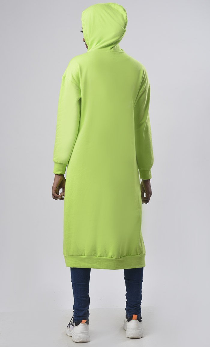 Hooded Fleece Comfort Tunic - EastEssence.com