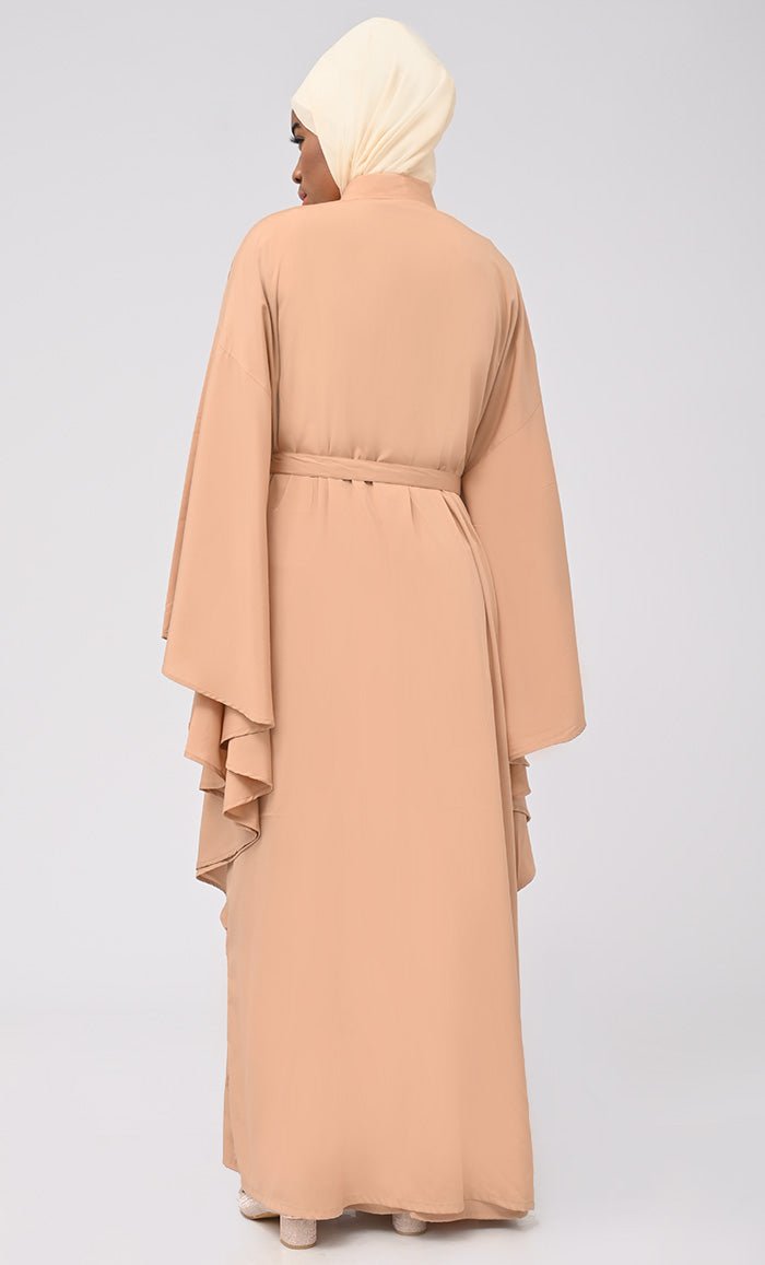 Islamic Button Down Kaftan Style Prayer Dress For Women L / 56