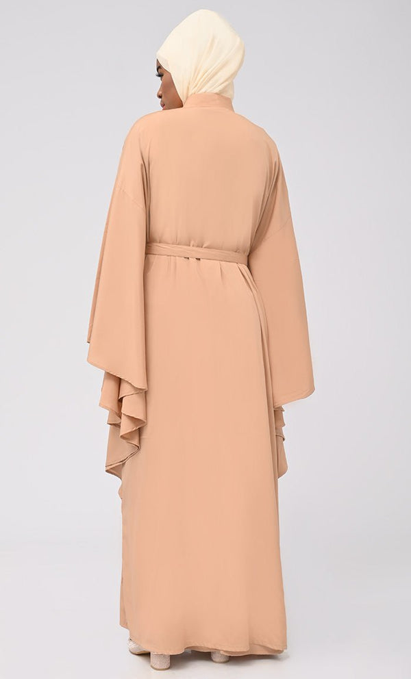 Islamic Button Down Kaftan Style Prayer Dress For Women L / 56