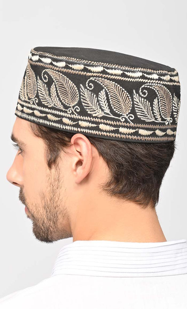 Islamic Embroidered Zahid Kufi - EastEssence.com