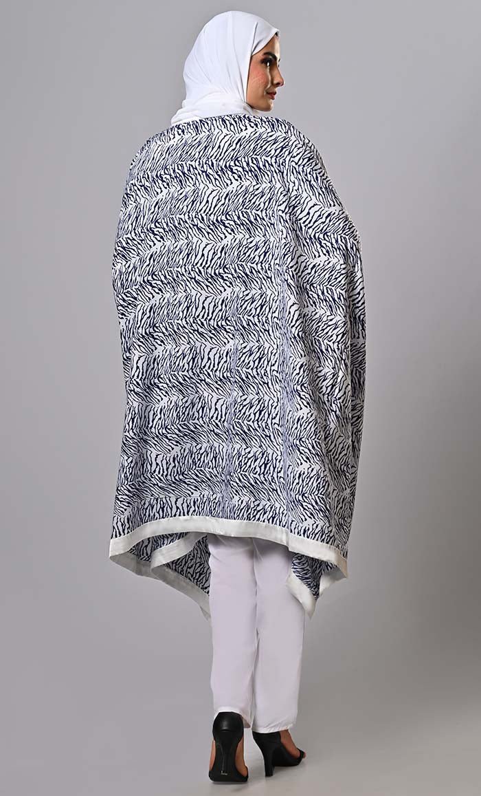 Islamic Animal Print Kaftan Tunic